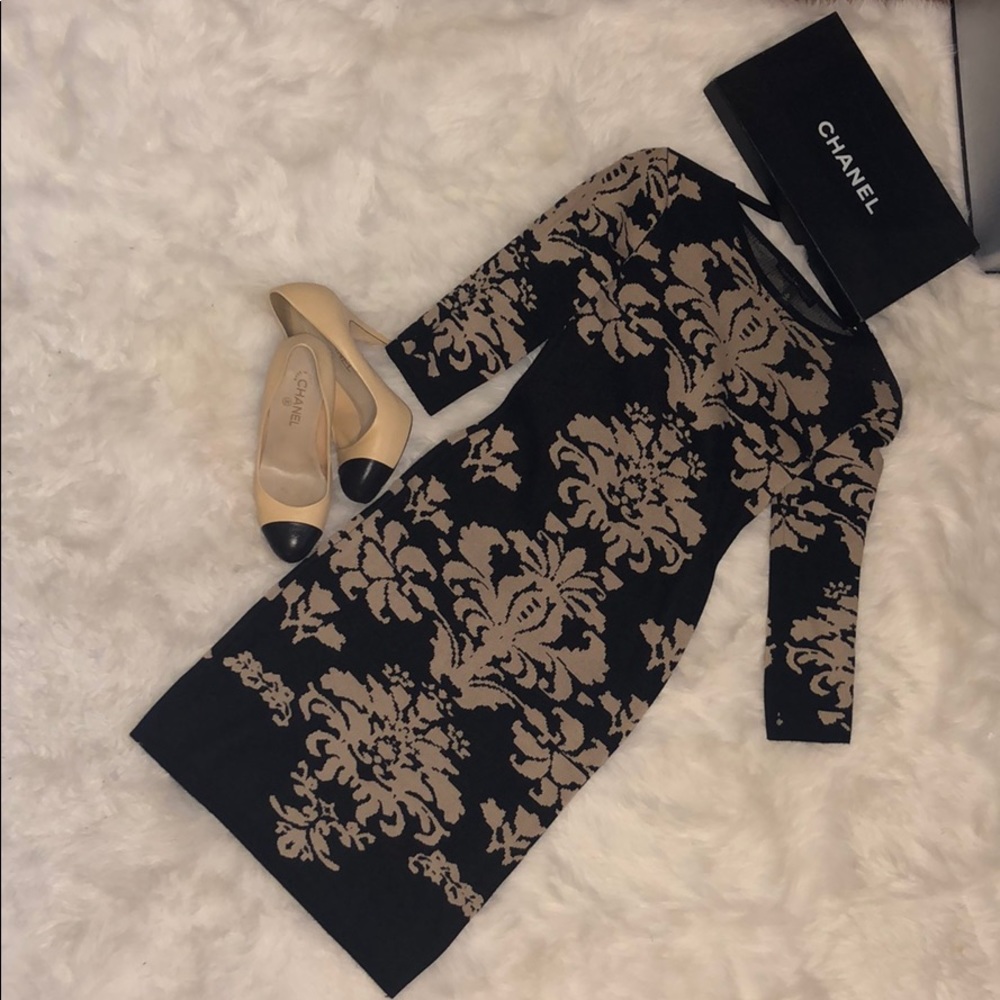 Light sweater dress 3/4 sleeve, beautifully fit